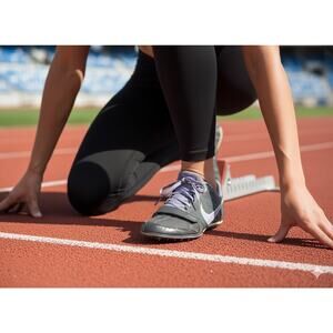 Nike Zoom Rival S Womens Size US 8 Spikes Sprint Running Shoes